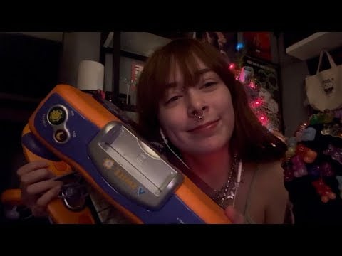 [ASMR] With a 2004 V.Smile Console (games/ accessories)