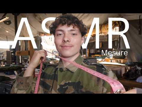ASMR : Roleplay🪖Militaire je te mesure pour ton uniforme🪖