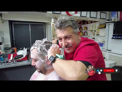 YOU HAVE NEVER SEEN SUCH RELAXING HEAD MASSAGE.THE MOST RELAXING VIDEO IN THE WORLD WITH MUNUR ONKAN