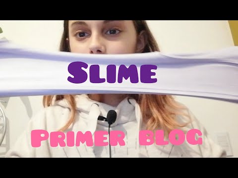 Mi primer blog (reto de slime)/Jaz.asmr