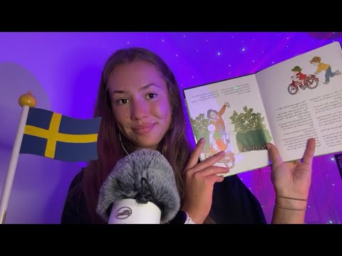 ASMR på Svenska! Reading to you in Swedish