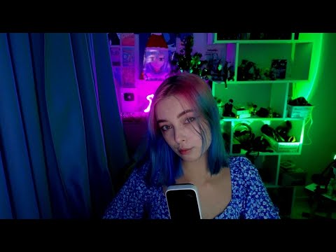 ASMR/АСМР СТРИМ, общение и триггеры #asmr #shorts #асмp