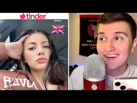 ASMR | Swiping On Tinder 🔥 (UK Edition 🇬🇧)