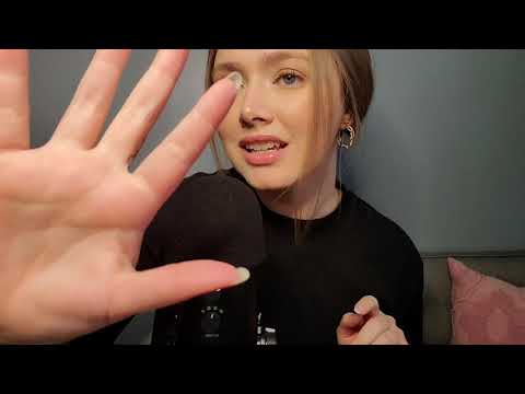 ASMR 'S' Trigger Words with Slow Hand Movements