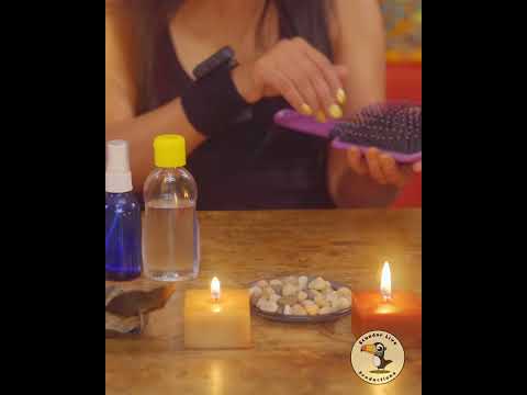 Nelly prepares your personal relaxation treatment with soft whispering & tingles #shorts #asmr