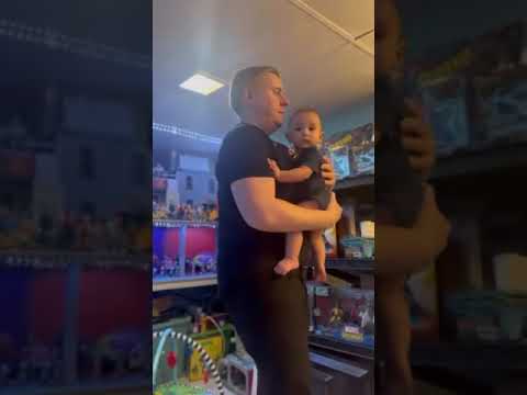 Dancing with baby