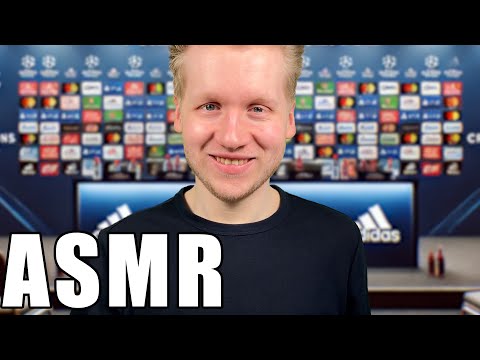 ASMR - Pressekonferenz des Fußball-Trainers nach dem Spiel! (Roleplay)