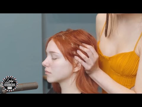 Whispering Touch ASMR Massage by Barber Lady Milena