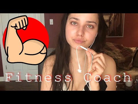ASMR Personal Trainer Online Meeting to get in Shape 💪🏼 🍑 🏋️‍♀️ 🏃🏾‍♀️