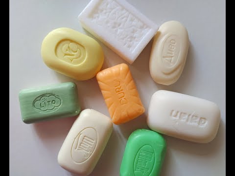 Dry Soap carving ASMR\ relaxing sounds\ No talking. Satisfying ASMR video\ Cutting soap