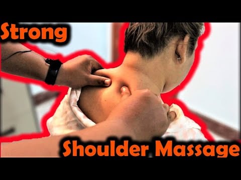 Intense Neck and Shoulder Massage | ASMR Relaxing