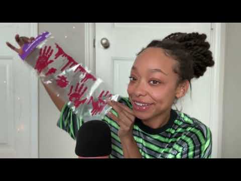 ASMR HUGE FALL HAUL 🎃 5 Below, Dollar Tree, DD's (tingly whispers + tapping)