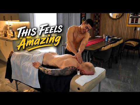 ASMR | He Had Never Received a Massage This Deep and Hard | Full Session Part 1