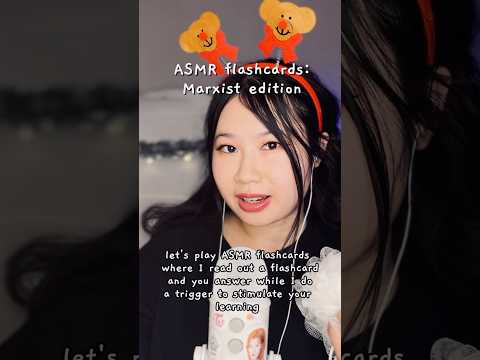 ASMR flashcards