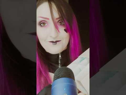 THE PRETTIEST CANDY pt3💕 #asmr #asmrvideos #gothgirl #asmrtingles #silkygem #asmrcandy #asmreating