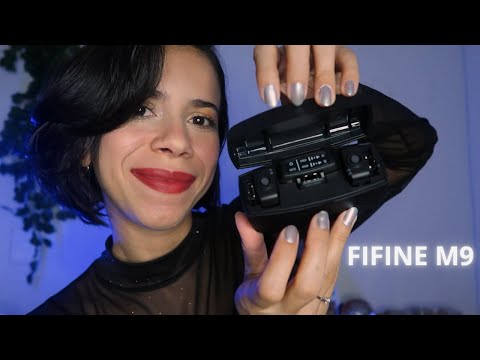 UNBOXING FIFINE M9  | + DE 30 MIN DE OBJETOS ALEATÓRIOS ASMR 🎧