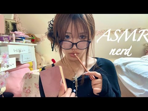 ASMR 🤓 nerd bullies you at study session roleplay | personal attention 