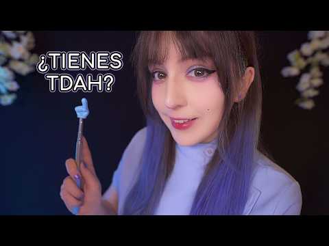 ⭐ASMR el MEJOR test de TDAH🧠 Pruebas de atencion y audicion para DORMIR (con gato escondido🐱)