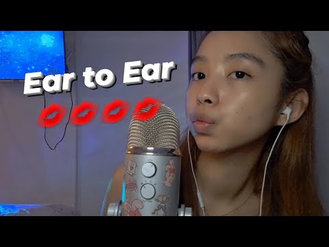 ASMR ear-to-ear kisses 💋