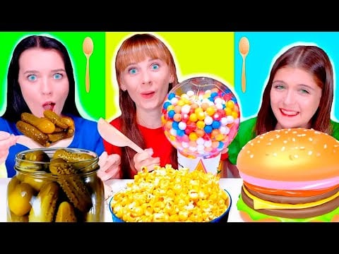 Big Spoon vs. Small Spoon: Epic Food Challenge ASMR Experience! 🍽️ Compilation