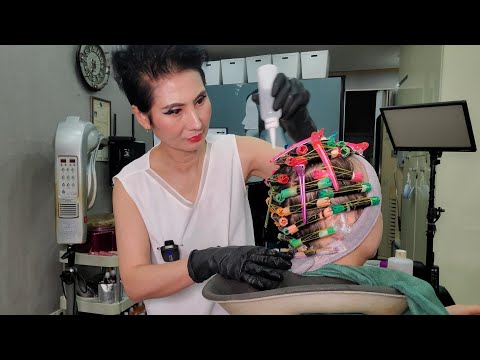 Hair Salon ASMR – Calm, Clean, Focused Hair Work