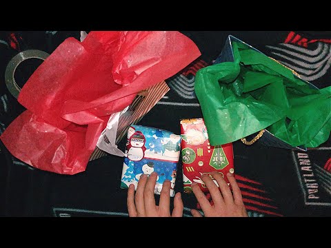 Asmr | Wrapping Christmas Presents 🎁