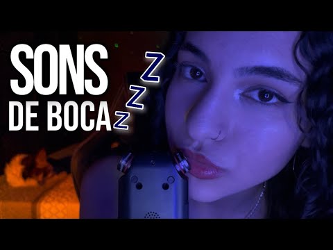 ASMR | 30 MINUTOS DE SONS DE BOCA SENSÍVEIS E INTENSOS NO TASCAM 💋