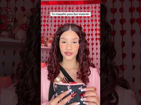 ASMR te maquillo para San Valentín 💝 #asmrmakeup #asmrvalentines #asmrmaquillaje #sanvalentin #asmr