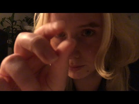 *+:｡ plucking ur negative thoughts! hand movement & mouth sound! lofi asmr!