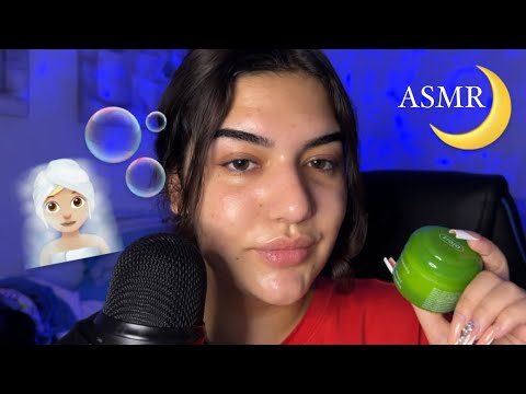 ASMR MI RUTINA DE SKINCARE 🧖🏼‍♀️💖🌙