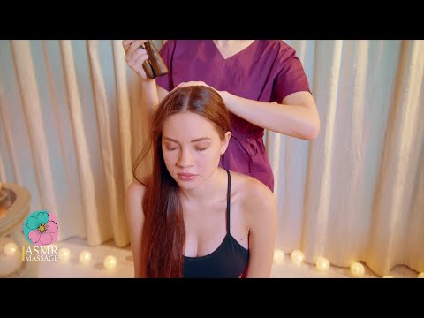 Tension-Releasing ASMR Massage with Devices