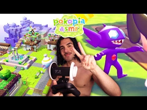 Pokopia ASMR ✨ My Pokemon Town + Sableye Event | Whispered cozy gaming