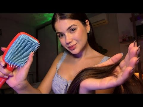 ASMR | Mexendo no seu Cabelo até Você Dormir 😴💤
