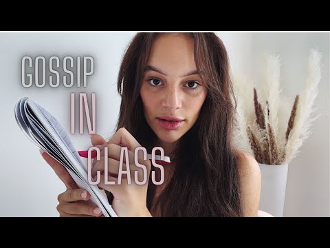 ASMR IN CLASS | CHEATING SCANDAL | SCETCHING YOU