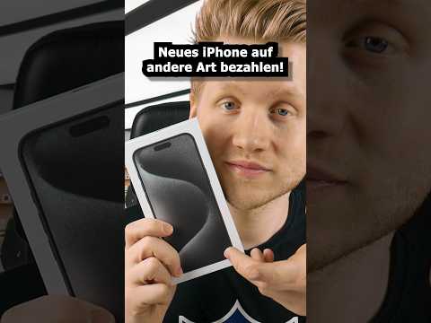 Neues iPhone auf andere Art bezahlen! #asmr