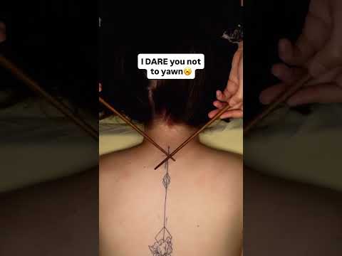 sooooo did you??? and don’t be a liar🤨 #asmr #relax #asmrmassage #scalpmassage #asmrsleep