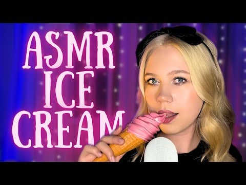 ASMR ice cream 🍦 | asmr fake food | #asmrminuha #asmr 