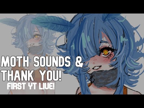 【ASMR】 Moth Girl Sounds
