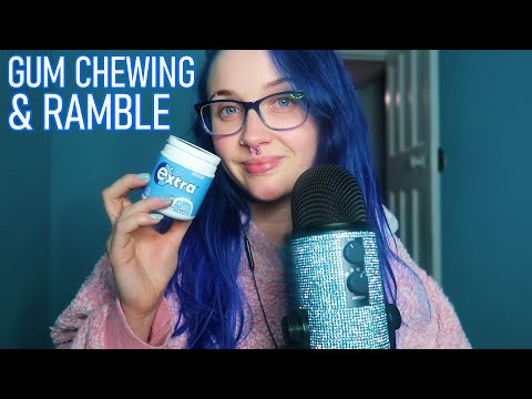 ASMR Gum Chewing & Random Whisper Ramble (Sexuality, Favorite Asmrtists, New IPhone & More)