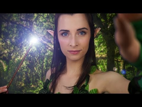 ASMR Deutsch 🧝‍♀️ Magisches Cranial Nerve Exam Roleplay & Waldelfe heilt deine Wunden