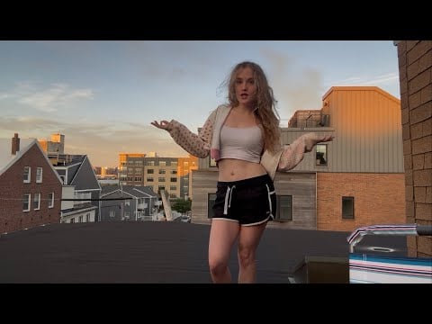 watch the sunrise with me | rooftop chit chat w/ bestie (sry 4 the wind) 