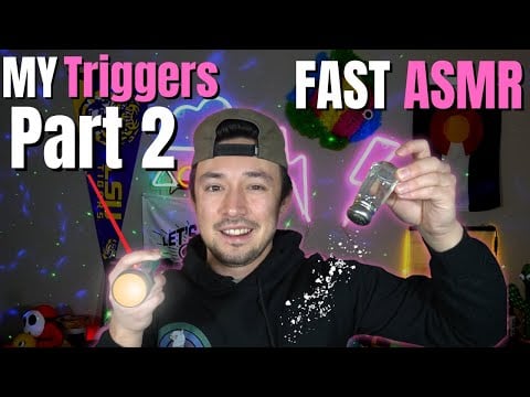MY ASMR TRIGGERS! pt. 2 || Fast and Aggressive ASMR || For Sleeping, Working, Gaming, Studying, etc!