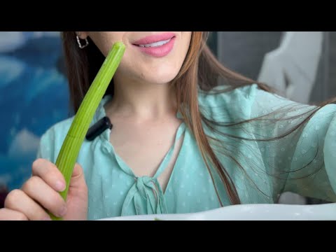 Whispers of Wellness: Celery ASMR Journey | How Are You Feeling?