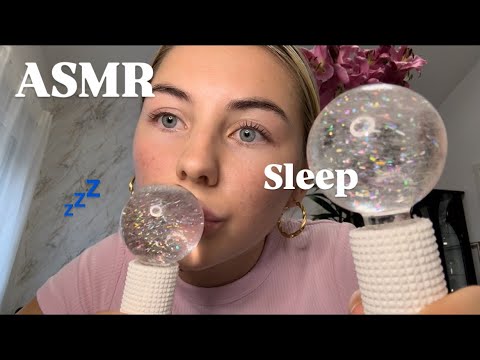 Crystal Balls ASMR for Sleep ✨ Deep Tingles & Gentle Pshhh Sounds [German]