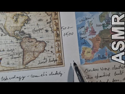ASMR: "Medieval America" vs. Medieval Europe – Funny & Quirky History Comparison | ASMR history
