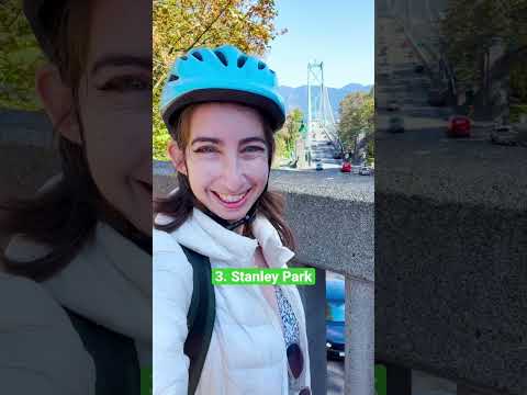 Top 5 relaxing places you MUST visit in Vancouver #asmr #shorts #travel