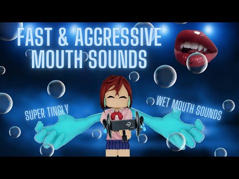 Roblox ASMR  💨FAST & AGRESSIVE WET MOUTH SOUNDS 💨