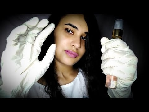 ASMR: ROLEPLAY OFTALMOLOGISTA. (RELAXANTE)
