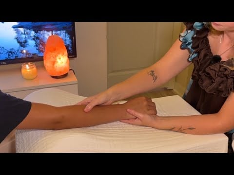 ✨ASMR ✨~ ARM AND HAND MASSAGE FOR TENSION RELIEF AND RELAXATION 💤 
