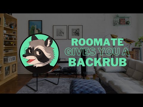 [Furry ASMR] Roomate Gives You a Backrub (Lotion Sounds)